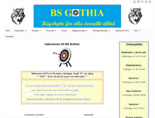 Tablet Screenshot of bsgothia.com